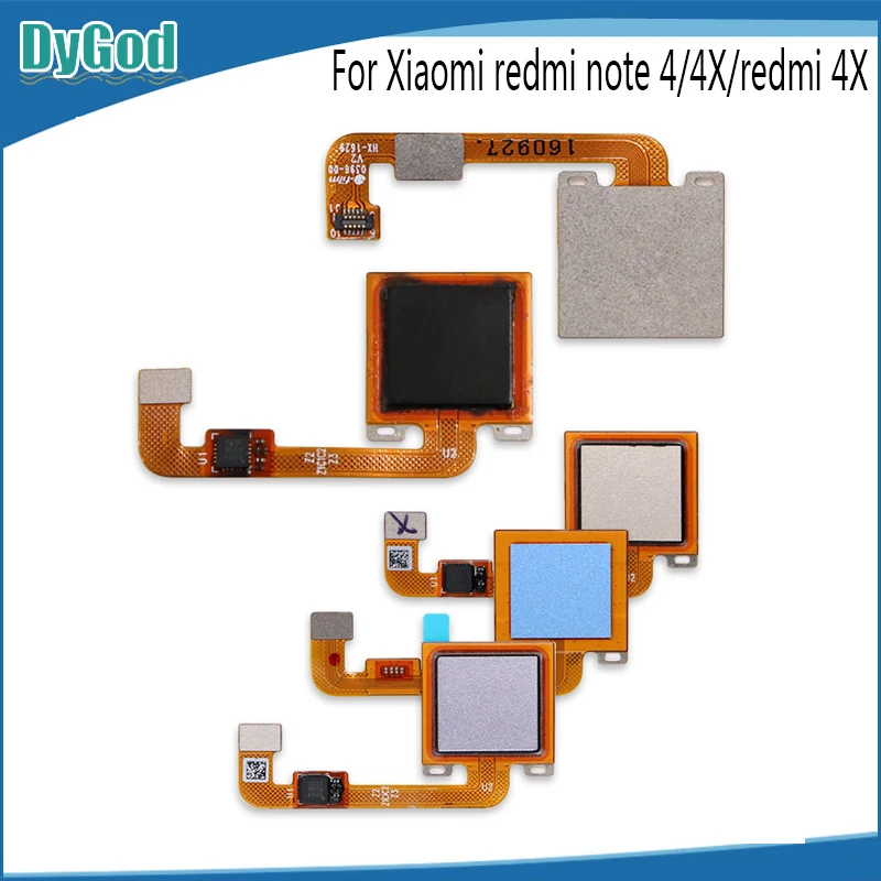 DyGod для Xiaomi redmi note 4 4X сканер отпечатков пальцев гибкий кабель Кнопка возврата