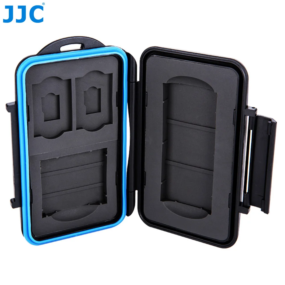 JJC держатель для карт памяти SD SDHC CF XD SXS XQD карты Водонепроницаемая коробка Canon Nikon