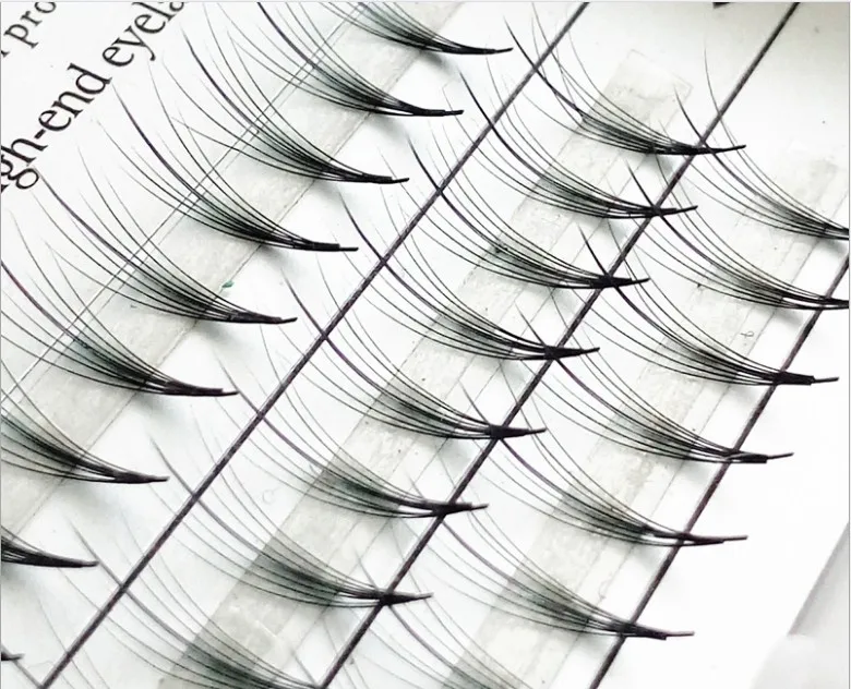 Высококачественные ресницы из искусственной норки Pteris clouds hair 7D плоские