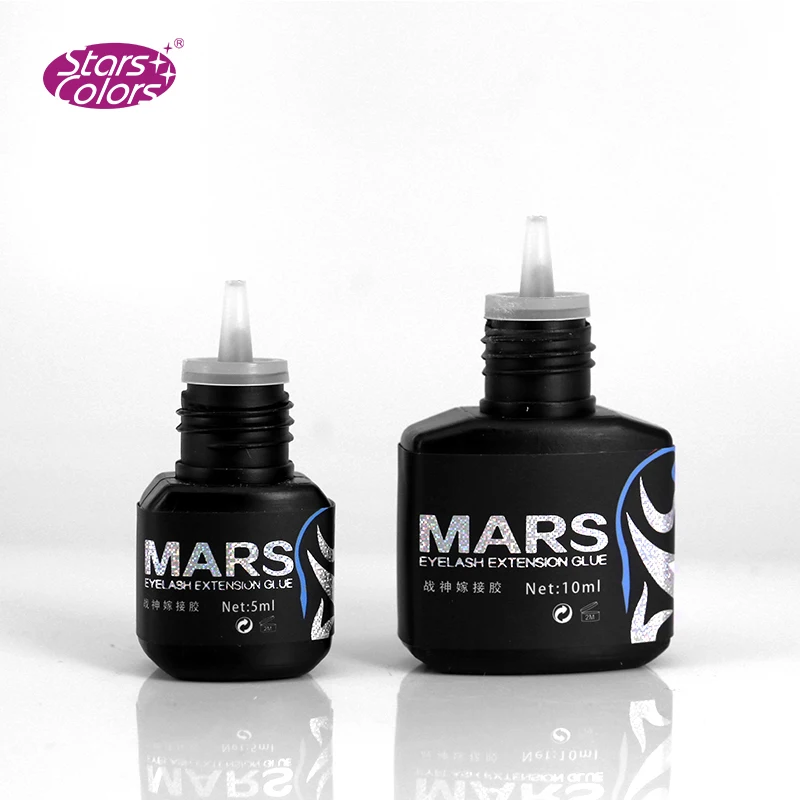 Клей для наращивания ресниц MARS 5 шт. 2 секунд быстрая сушка низкий запах супер