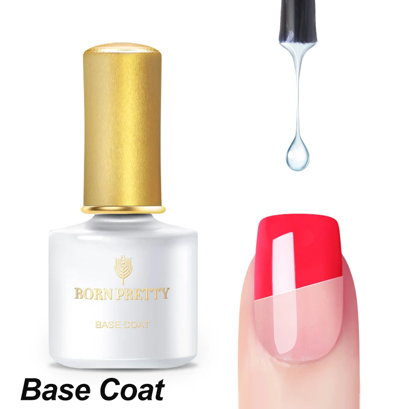 Base Coat BORN PRETTY 6 мл Гель-лак для ногтей кошачий глаз магнитный лак для ногтей замачиваемый УФ-Гель-лак эффект кошачьих глаз базовое верхнее покрытие - Цвет: Base Coat