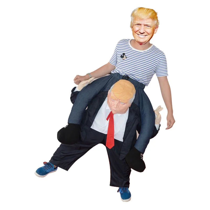 Костюм Дональда Трампа для взрослых, надувной Забавный костюм, праздничная одежда, карнавальный костюм, вечерние карнавальные костюмы, 10,23