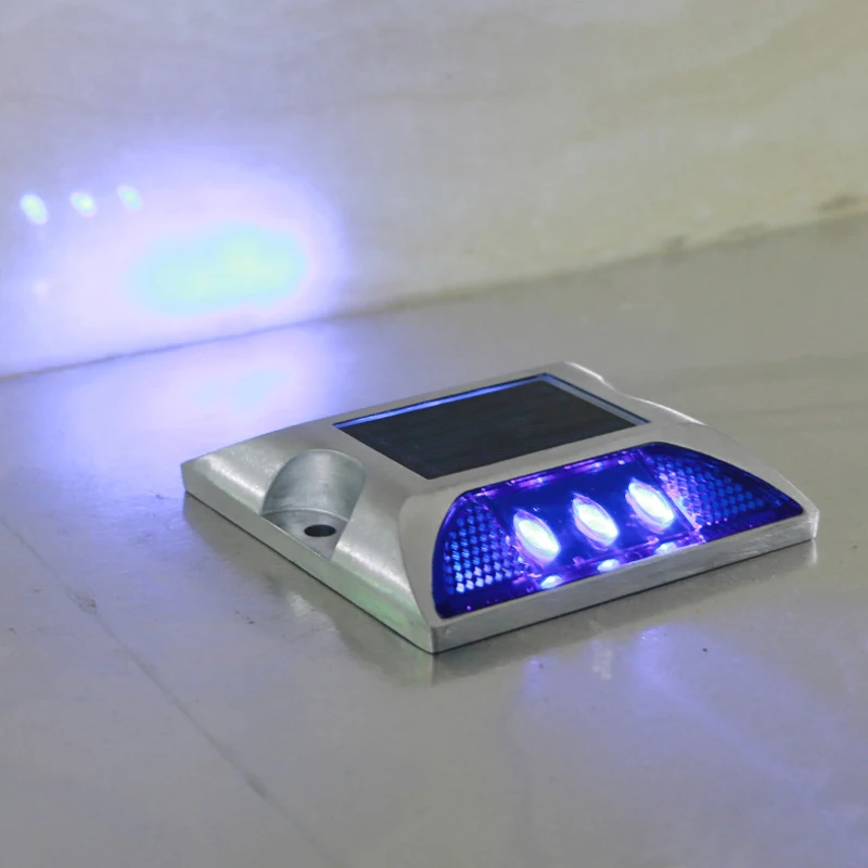 6LED Открытый Солнечный алюминиевый светофор светильник s вилла Пейзаж Водонепроницаемый Солнечный тропинка лампа уличный садовый светильник лампа