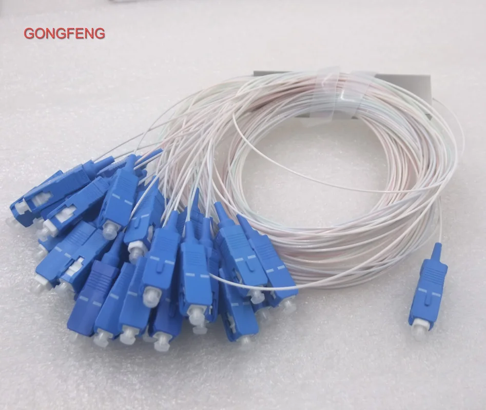 10 шт. Новый одномодовый 0.9mm1x32 дифференциальный мини SC/UPC соединитель волоконно
