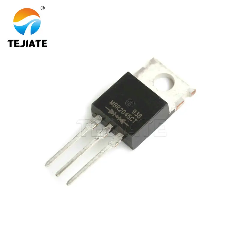 10 шт./лот MBR2045 MBR2045C выпрямители Schottky MBR2045CT 20A 45 в TO-220 Новый оригинальный наличии