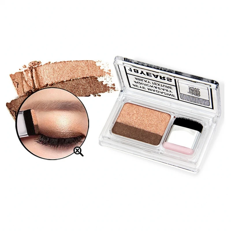 Двухцветные тени для век sombra de olho блестящие ballete maquillage paletas maquiagem sombras матовые Smoky
