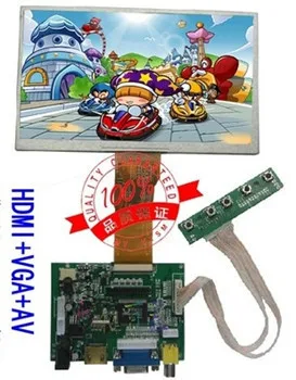 Raspberry Pi Реверсивный приоритет + HDMI VGA AV плата привода 7 дюймовый TFT ЖК экран 800*480