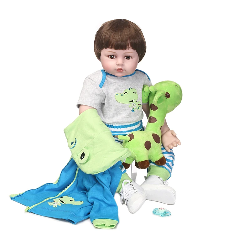 55 см реалистичные настоящие милые куклы для новорожденных девочек живого сна