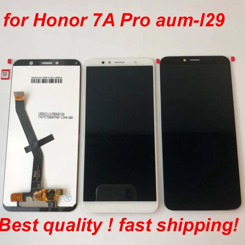 2018 новый оригинальный 5 7 дюймов для Huawei Honor 7A Pro aum l29 ЖК дисплей кодирующий