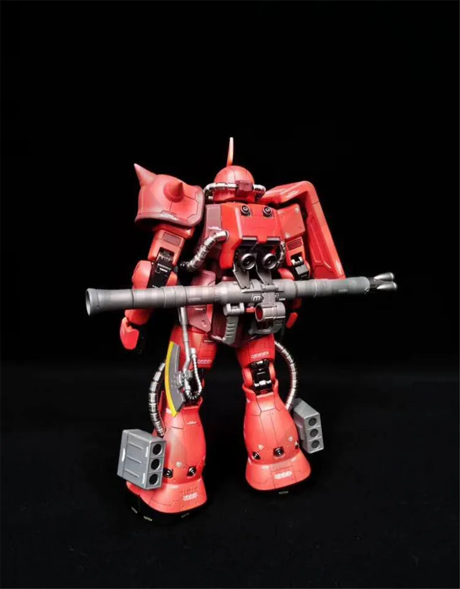 Comic Club металлический солдат MB 1/100 металлическая сборка gundam red Char Aznable zaku II сплав робот Высокое качество фигурка