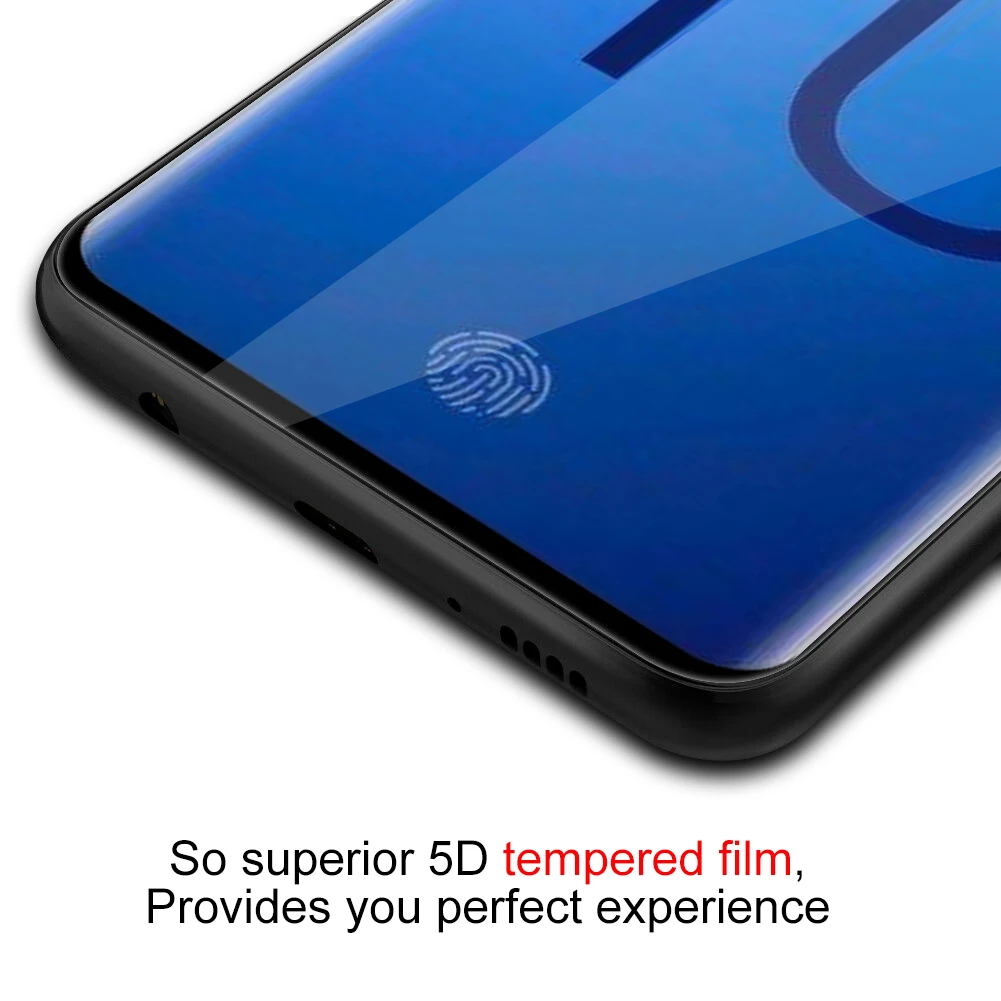 Жесткая пленка из закаленного стекла для Samsung Galaxy S10 Plus предотвращает деформацию