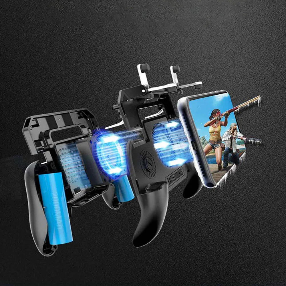 EHuuGie 4 в 1 Мобильный игровой контроллер съемки игры ручки PUBG FireButton геймпад для iPhone