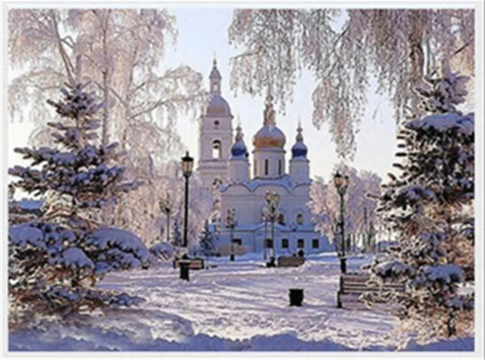 

5d diy diamond painting, moscow castle, diamond embroidery moscow