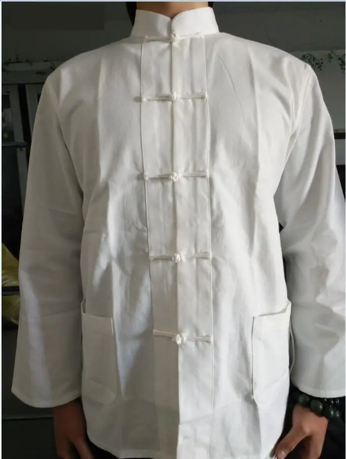 Размера плюс XXXXL с длинным рукавом человек традиционный костюм в стиле династии