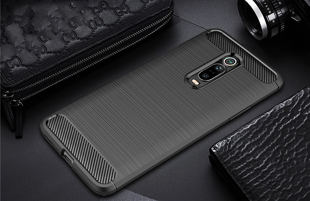 Чехол из углеродного волокна для Xiaomi Mi9T Pro противоударный чехол для Redmi K20 Pro Чехол Redmi Y3 7 Note 7S 7 Pro 9 Чехол протектор бампер