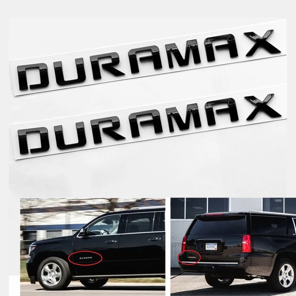 Новые эмблемы DURAMAX для SILVERADO 2500HD 3500HD F1|Наклейки салона авто| |