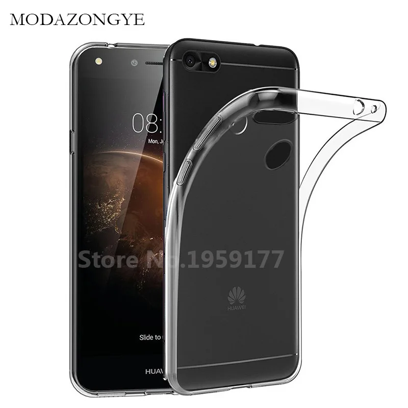 Мягкий прозрачный чехол MODAZONGYE для Huawei Y6 Pro 2017 силиконовый 5 0 дюйма |
