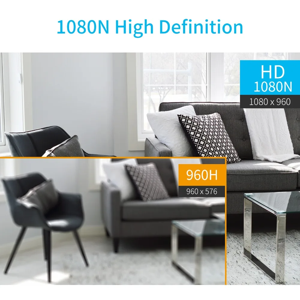VIKCONN 4CH AHD-N/H 1080N DVR видеорегистратор Поддержка adh/TVI/CVI/CVBS/IPC камер | Безопасность и