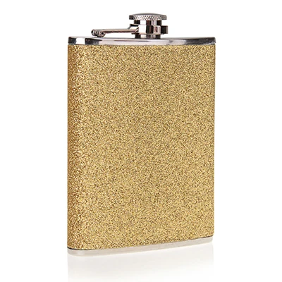 A gold 8oz 5/iPhone 8/9 унций нержавеющей-Сталь/Cortex алкогольный напиток для ликера вина фляга для виски Портативный фиолетовый кувшин посуда для напитков пьющего Мода - Цвет: A gold 8oz