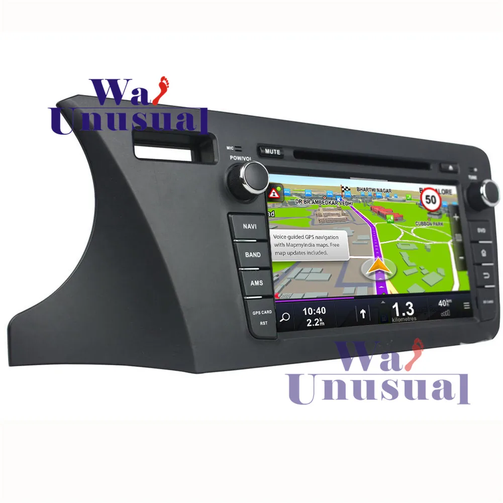 Wanuary 8 дюймов четырехъядерный 16G 2G ram Android 7 1 gps навигация для Honda City 2014 LHD радио плеер