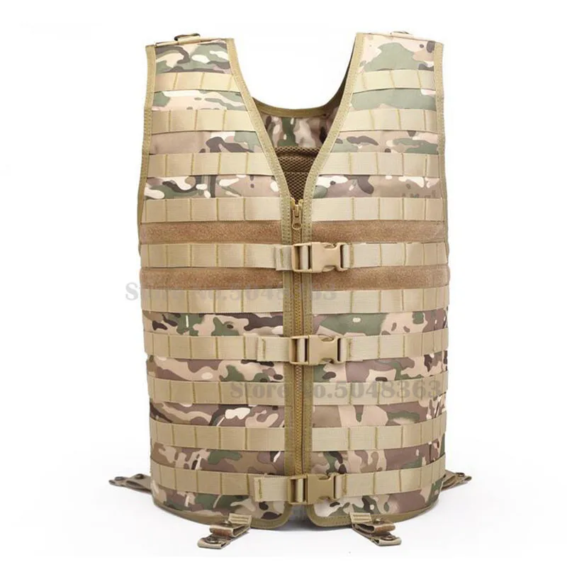 Тактический модульный жилет Molle с дышащей сеткой уличный Регулируемый Жилет для