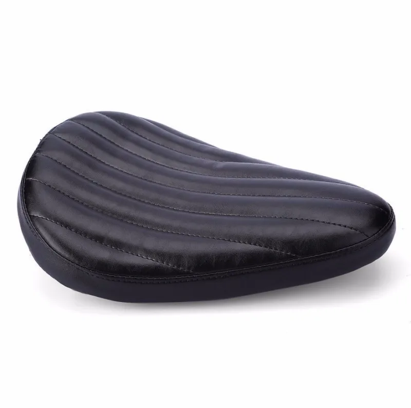 Роликовый кожаный кронштейн для сиденья водителя Harley Chopper Bobber Blcak |