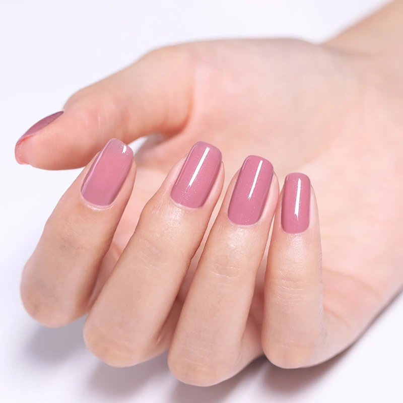 Гель лак для ногтей BORN PRETTY Morandi 6 мл серый тон блестящий отмачиваемый дымчатый УФ