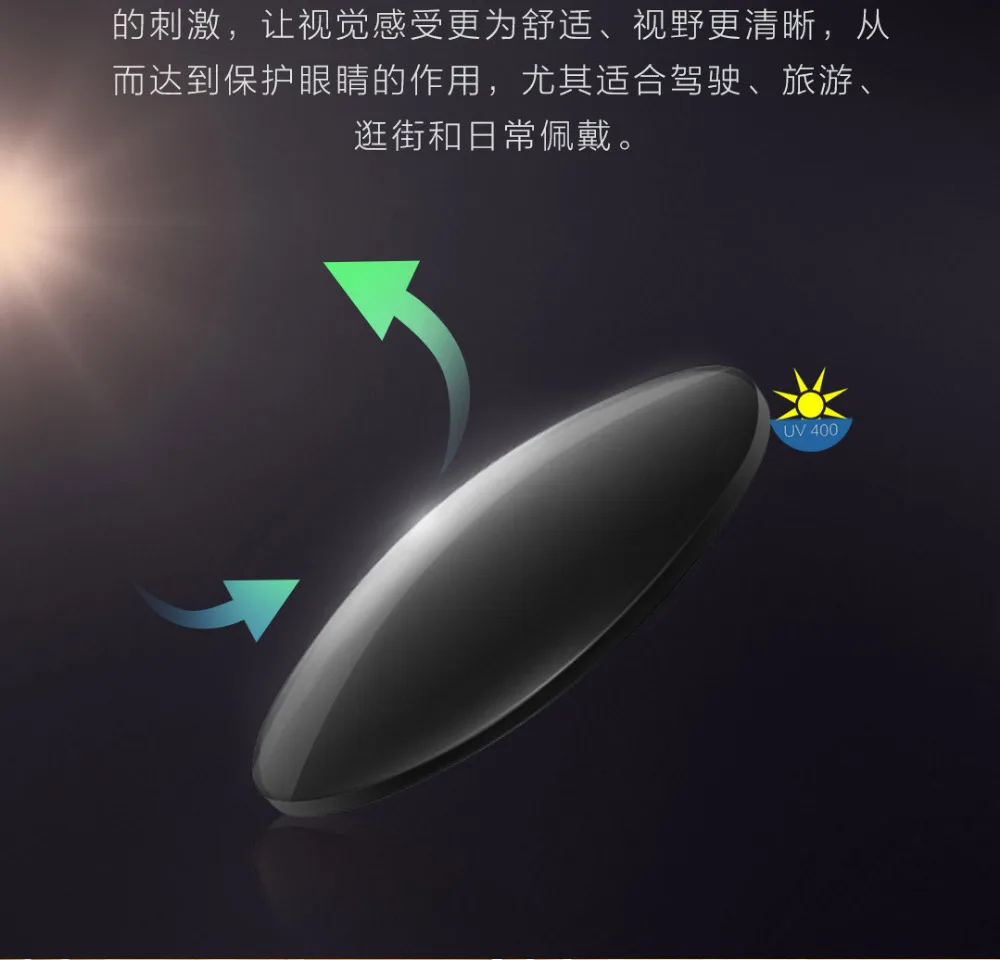 Оригинальные солнцезащитные очки Xiaomi TS, нейлоновые поляризационные солнцезащитные очки, легкие, подходят для путешествий, модные, в стиле кошачий глаз, коричневые