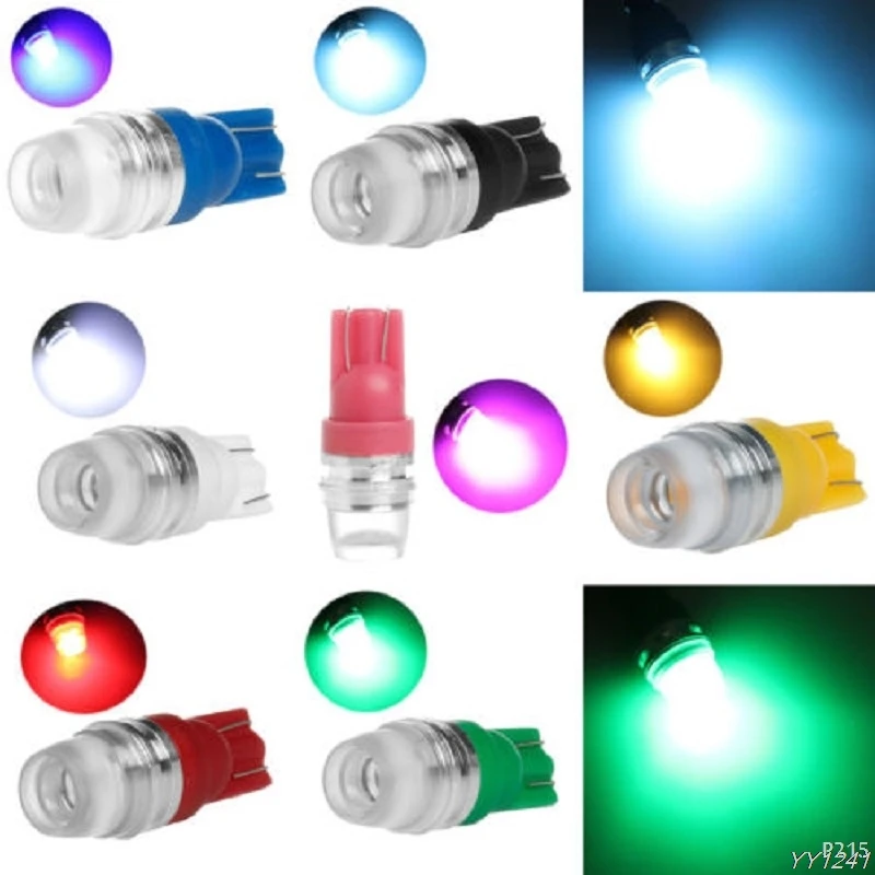 1 шт. автомобильный 2 светодиодный Ода 5630 SMD T10 W5W клиновидный объектив светильник