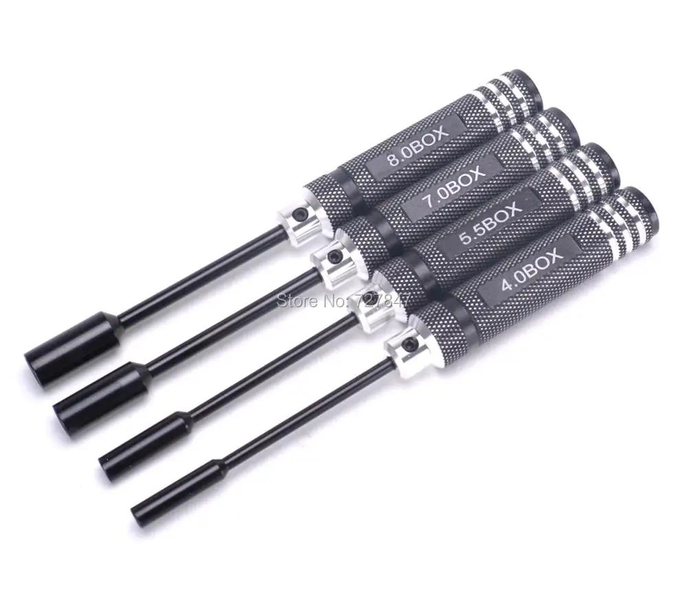 Новый 4 шт./компл. металла Гайка ключ гнездо Отвёртки отвертка Гаечные ключи