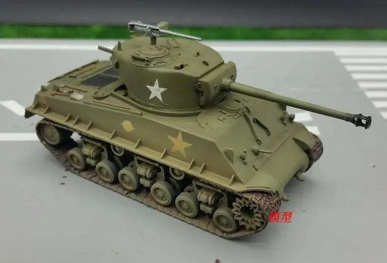 WWII США M4A3E8 Шермана легко восемь 1/72 не литья под давлением Easy model| |