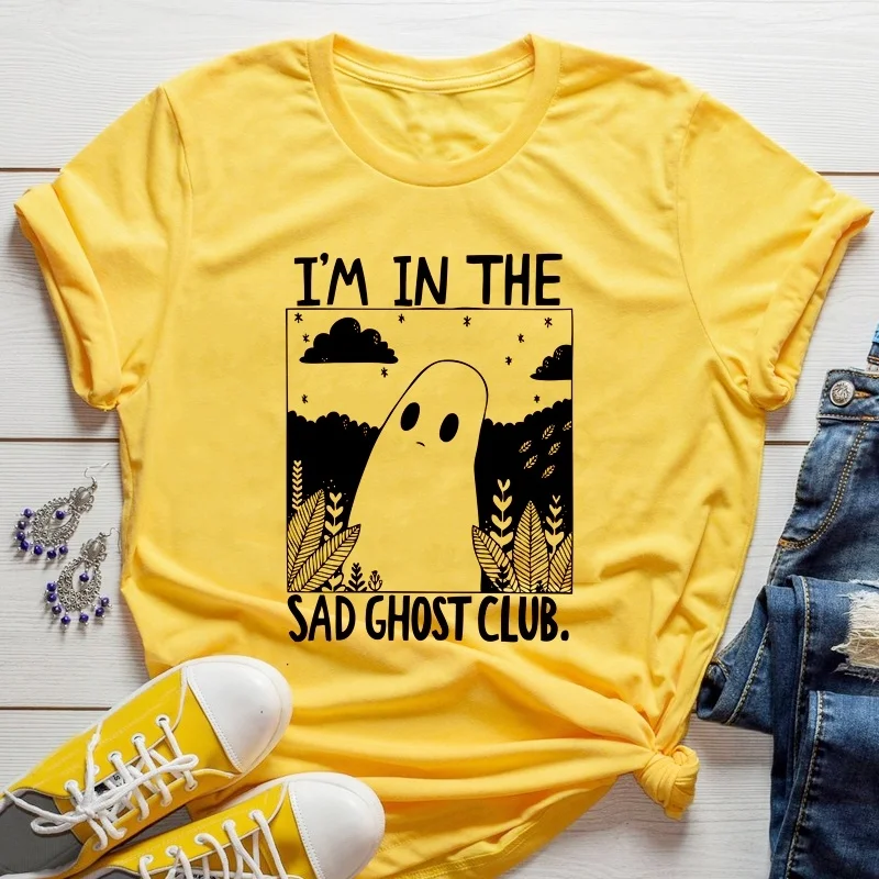 Улица в стиле панк я нахожусь грустно Ghost Club пародия с принтом на каждый день