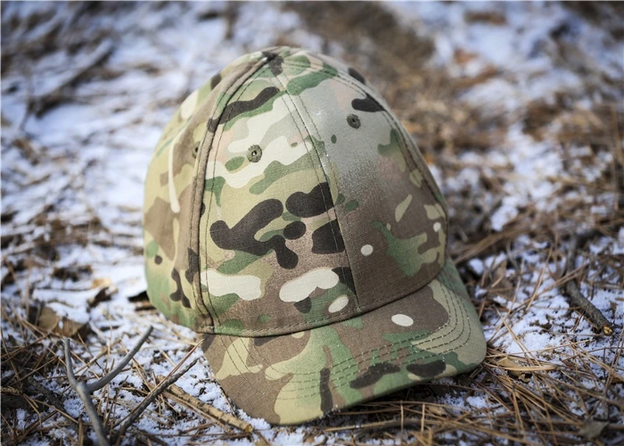 Тактическая Кепка мультикам Черная бейсбольная кепка для охоты уличная MC |