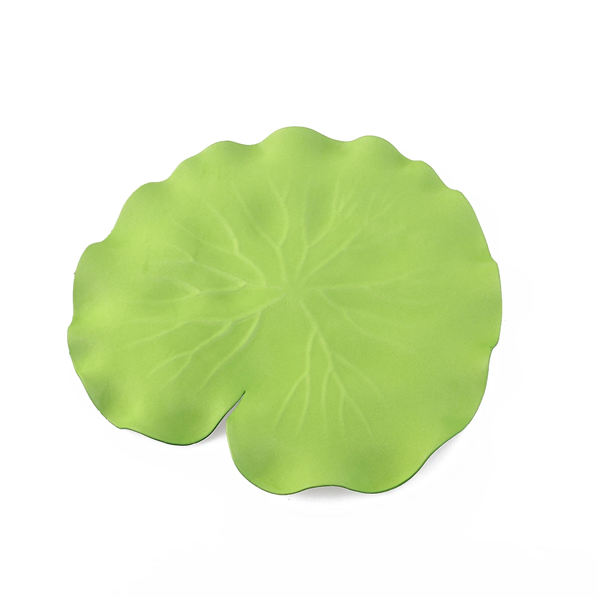 10pcs 18CM Artificial Plants Floating Pool Decoration Water Decorative Aquarium Fish Pond Scenery Lotus Leaf (Green) | Дом и сад