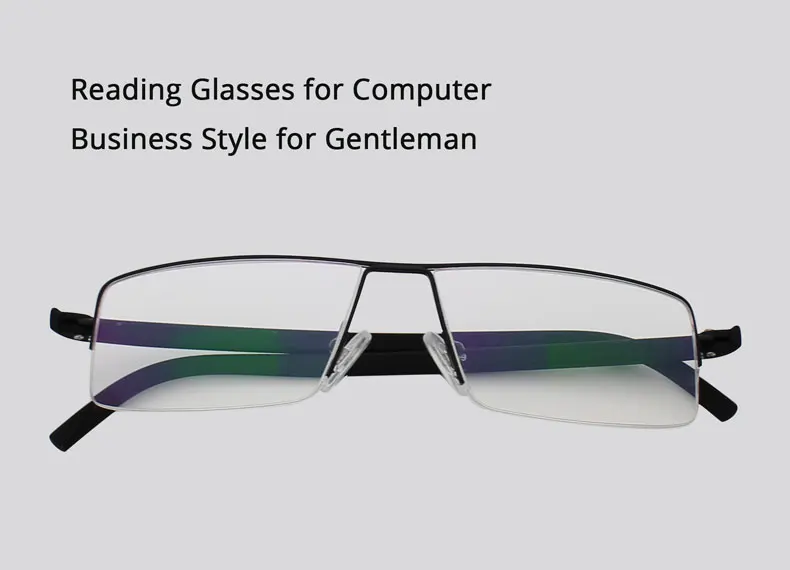 Мужские очки для чтения, для зрения, компьютерные очки Gafas Lectura, ретро оптическая металлическая оправа для очков+ 1,0 1,5 2,0 2,5 3,0 3,5 4,0