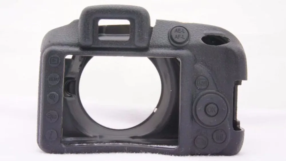 Бесплатная доставка мягкий силиконовый резиновый защитный чехол для камеры D3300