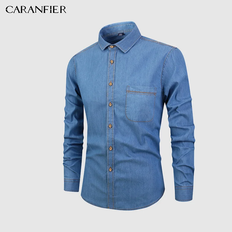 CARANFIER новая весенняя Модная брендовая мужская одежда приталенная Мужская