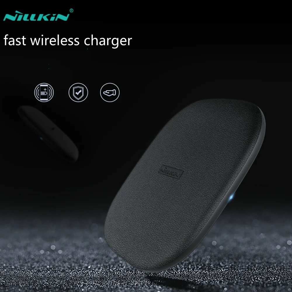 NILLKIN автомобильное крепление Qi Беспроводное зарядное устройство для iPhone X 8 Plus Быстрая зарядка быстрая Беспроводная зарядная подставка Автомобильный держатель Подставка для Galaxy s9