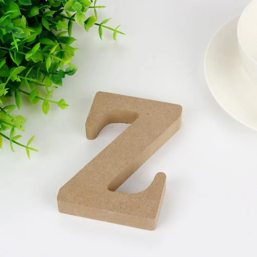 DIY A-&-Z деревянные буквы ремесла Алфавит художественное украшение для ретро дерево украшение для стен, для бара паба офис Свадьба Вечеринка домашний декор D1 - Цвет: Z