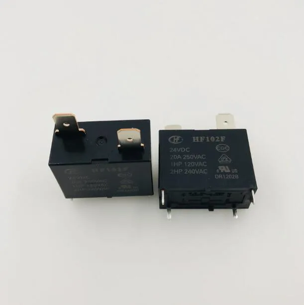 Горячая новинка реле 24 В Φ HF102F постоянного тока 20 А DIP4|Реле| |