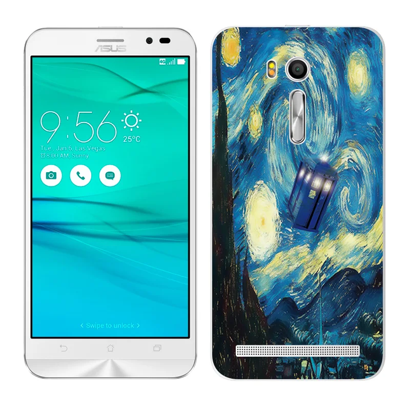 Чехол для Asus Zenfone Go ZB552KL мягкие ТПУ чехлы телефонов чехол силиконовые с масляной