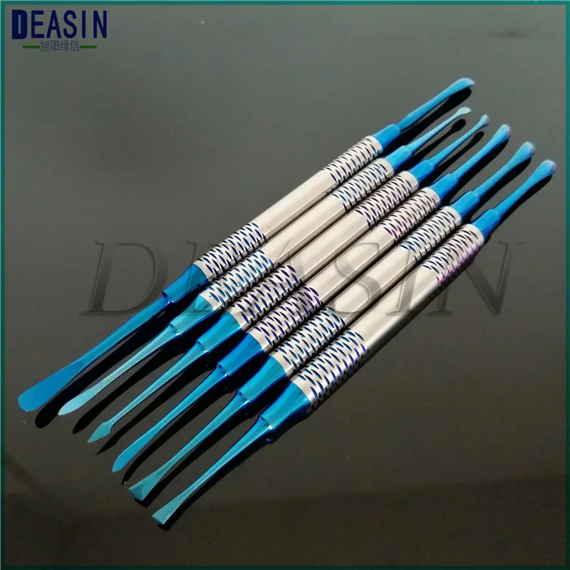 Whole set 6 pcs 1 шт. eriosteum сепаратор 1-6# стоматологический скребок для рта стоматологические инструменты Стоматологические Инструменты - Цвет: Whole set 6 pcs