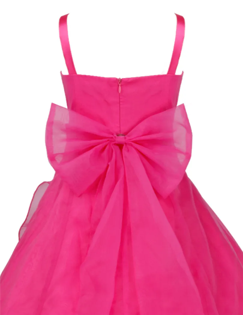 IEFiEL/платье для детей с цветами девочек торжеств вечеринок свадебных подружки