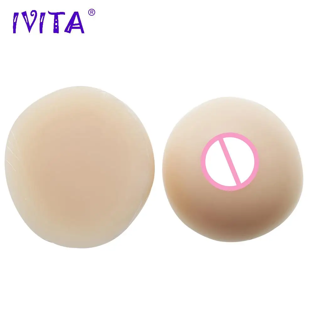 IVITA 1600 г искусственные реалистичные силиконовые формы груди полностью