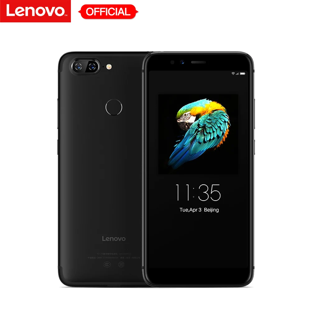 Lenovo S5 K520 4 ГБ Оперативная память 64 Встроенная 18:9 полный Экран мобильный телефон