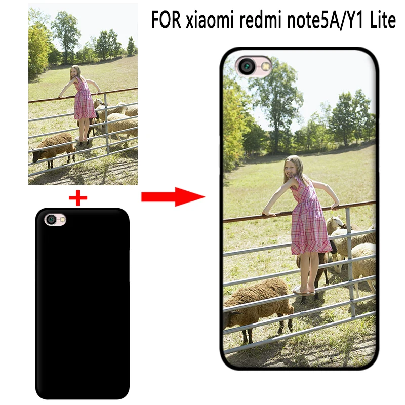 mosirui Personalized Customized DIY Case FOR xiaomi redmi note5A/Y1 Lite HD UV Printing Cover Soft TPU Silicone Back | Мобильные