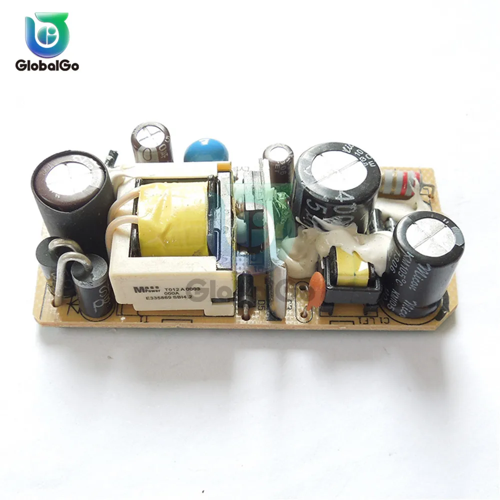 AC-DC 12 V 1A 1000MA/1.2A 1200MA переключение Питание монтажная плата DC Напряжение Регулятор модуль из-за цветопередачи монитора 110 V 220 V 50/60 HZ