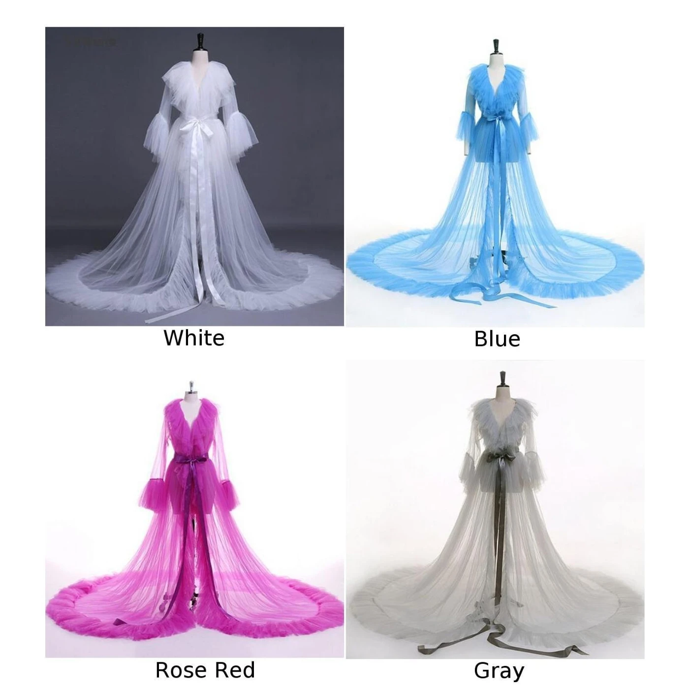 Women Dress Perspective Mesh Party Dresses Large Pendulum Long Bow Knot Floor Length Ladies | Женская одежда