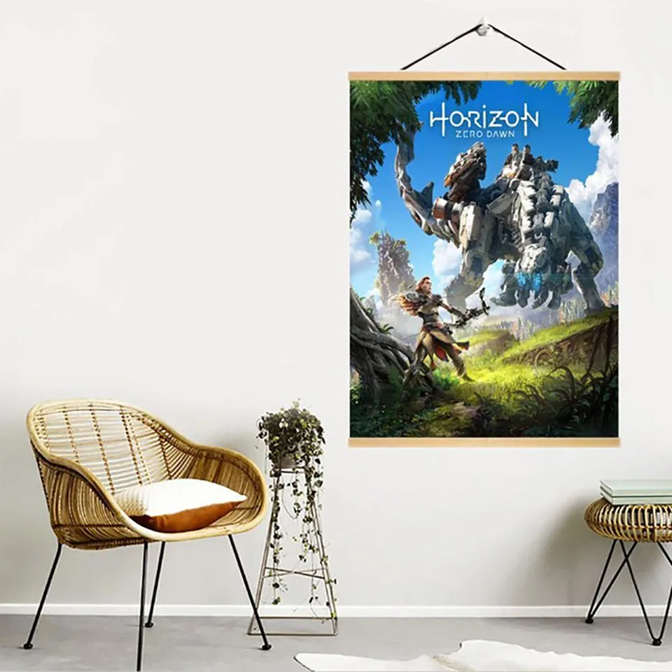 Домашний Декор печать постер холст Horizon Zero Dawn картина игра настенное искусство из
