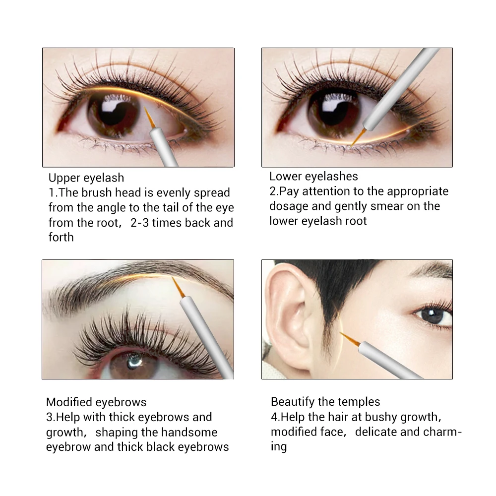 

BREYLEE Eyelash Growth Serum New Style Eyelash Enhancer Eye Lash Treatment Liquid Longer Fuller Thicker Eyelash Extension Makeup